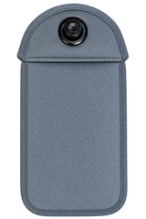 Signal-Blocking Phone Pouch Magnetic Lock Grey EDUPPB003