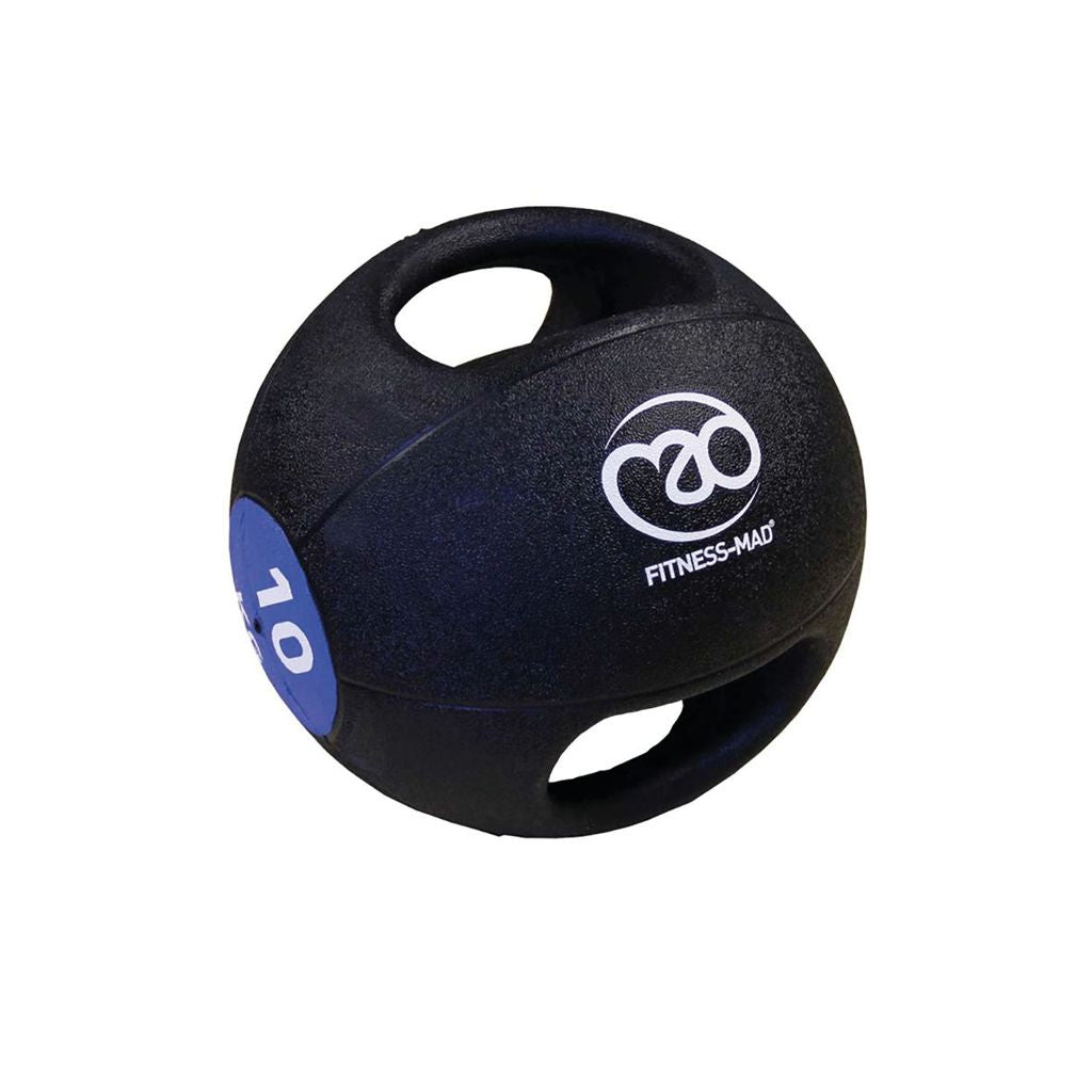 DOUBLE GRIP MEDICINE BALL 10KG