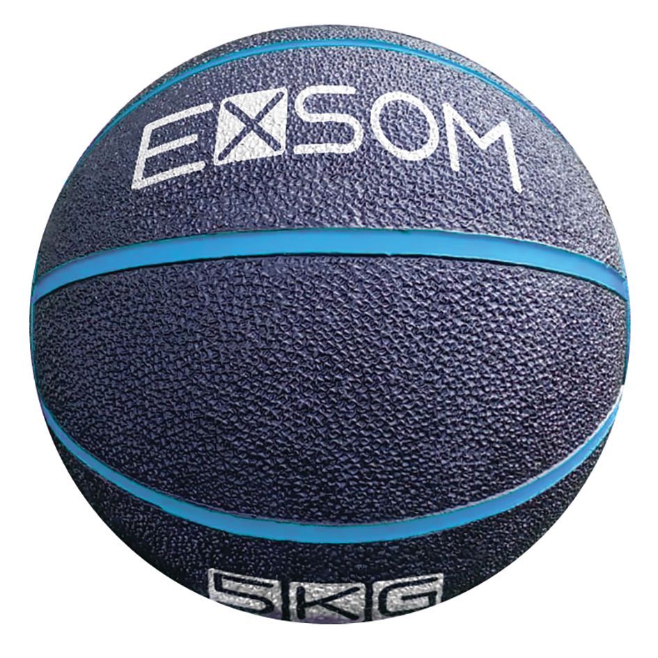 EXSOM RUBBER MEDICINE BALL 5KG