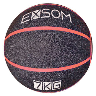 EXSOM RUBBER MEDICINE BALL 7KG