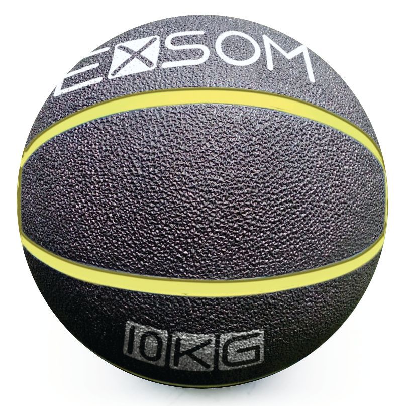 EXSOM RUBBER MEDICINE BALL 10KG