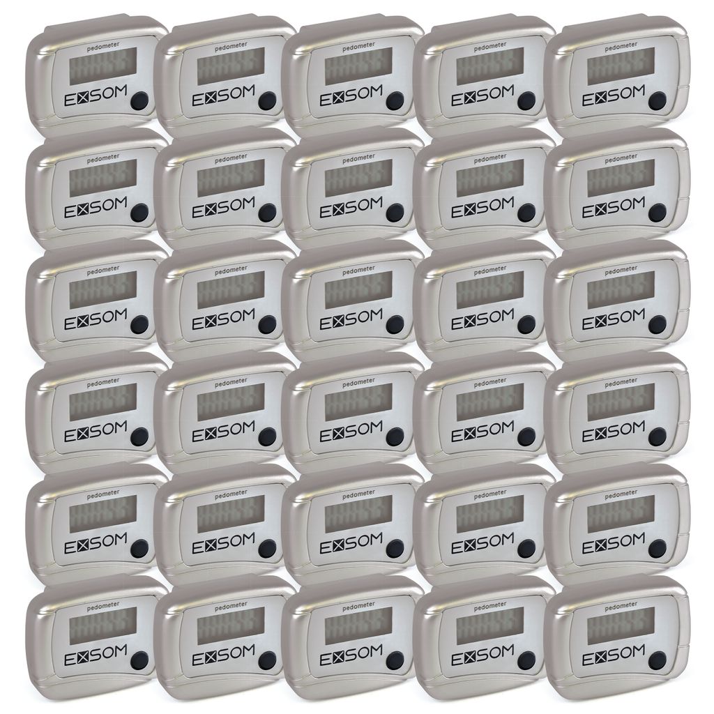 EXSOM PEDOMETER SET OF 30