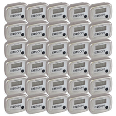 EXSOM PEDOMETER SET OF 30