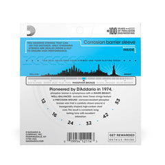 D\'Addario Phosphor Bronze Acoustic Guitar String Set - Light