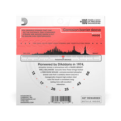 D\'Addario Phosphor Bronze Acoustic Guitar String Set - Medium
