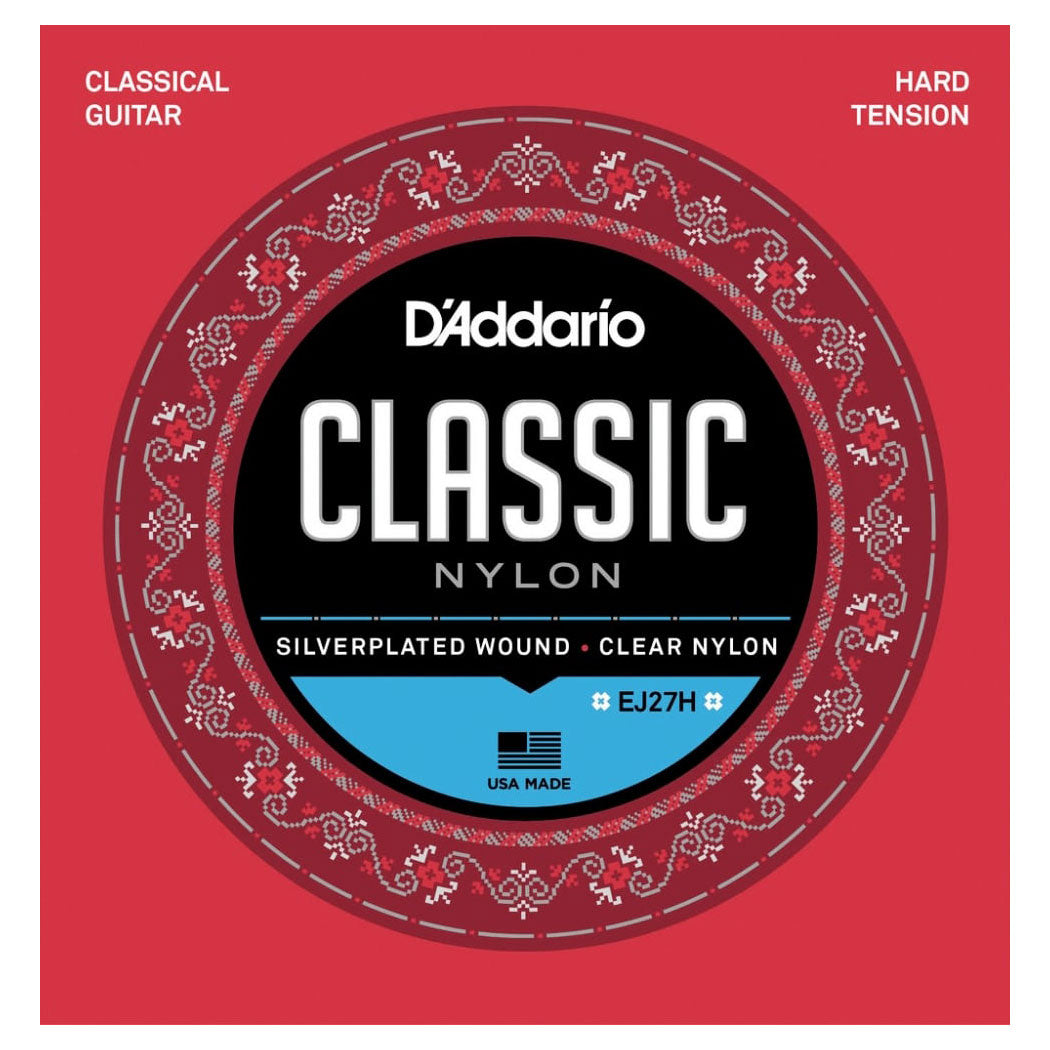 D\'Addario classic nylon guitar strings - Hard tension