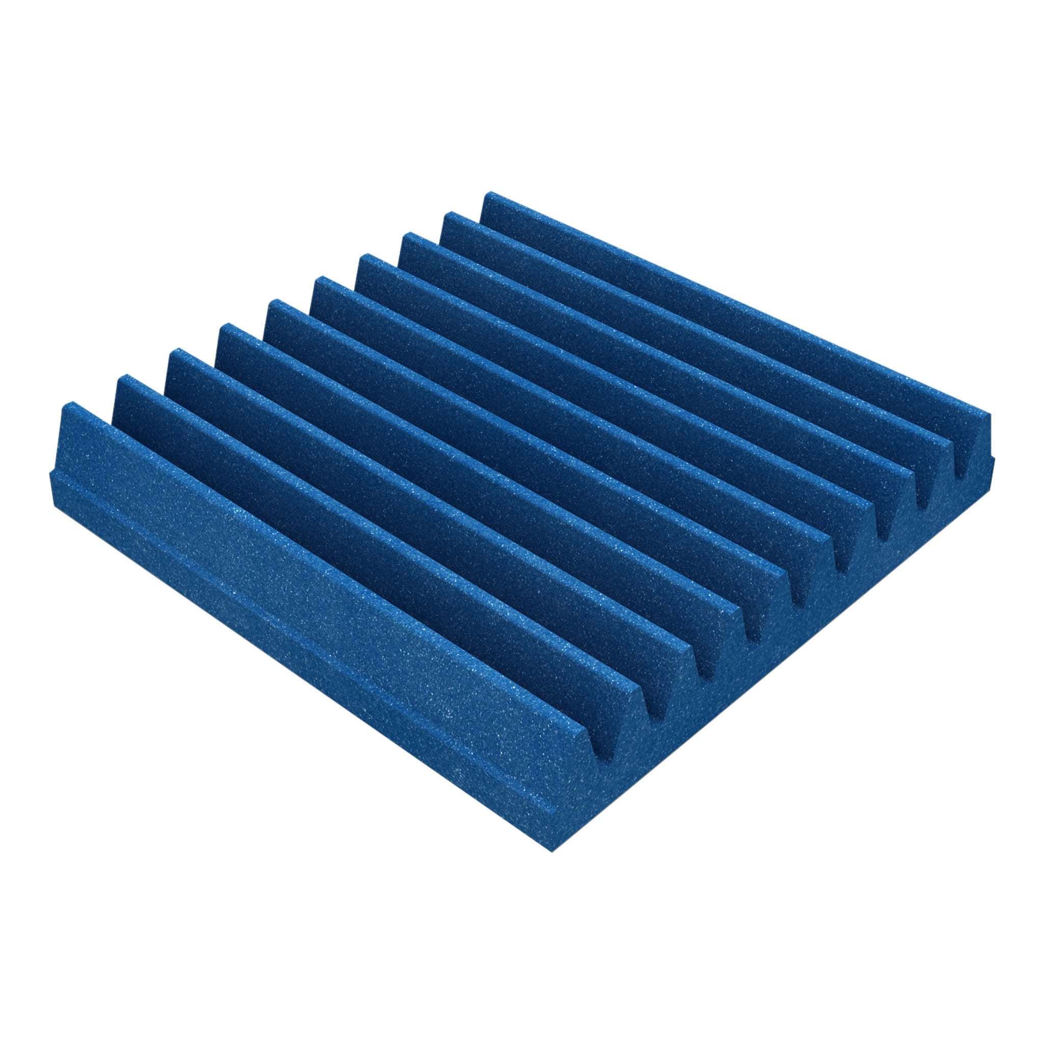 EQ acoustics 30cm foam acoustic tile pack of 16 - Electric blue