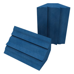 EQ acoustics corner acoustic trap - Electric blue (pack of 2)
