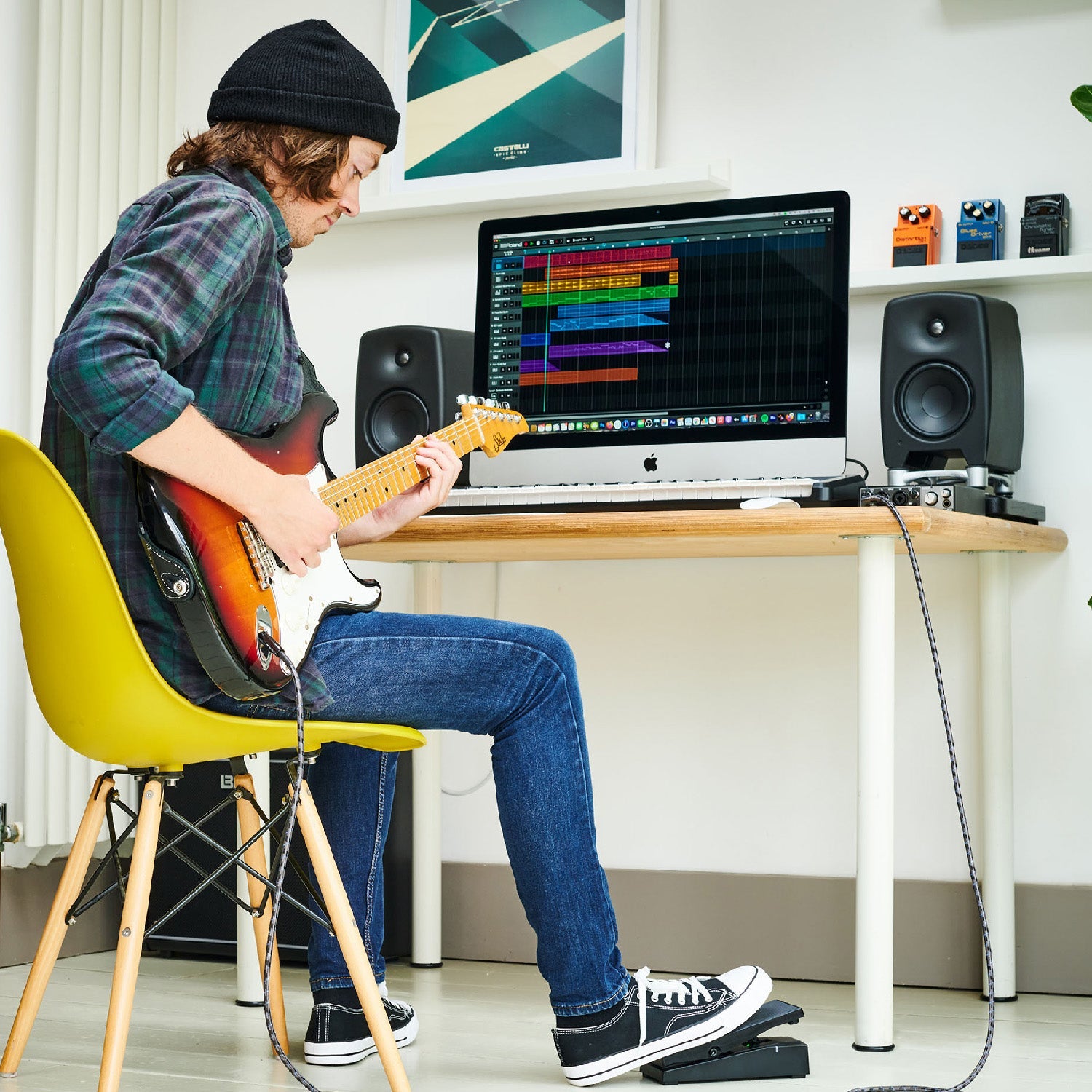 Boss EV-1-WL multi function MIDI expression pedal