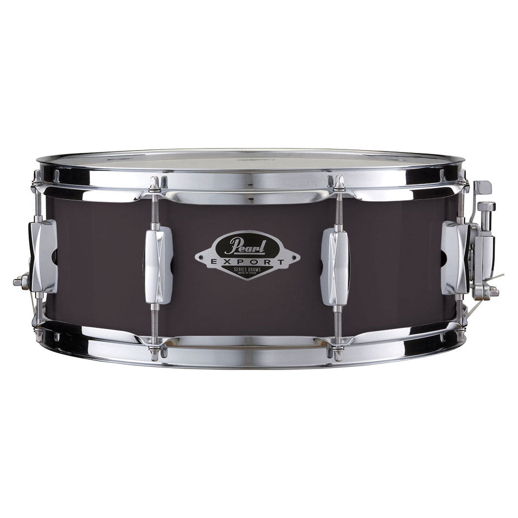 Pearl wooden snare drum - Smokey chrome