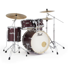 Pearl Export EXX705NN 20" fusion 5-piece drum kit – Satin scarlet