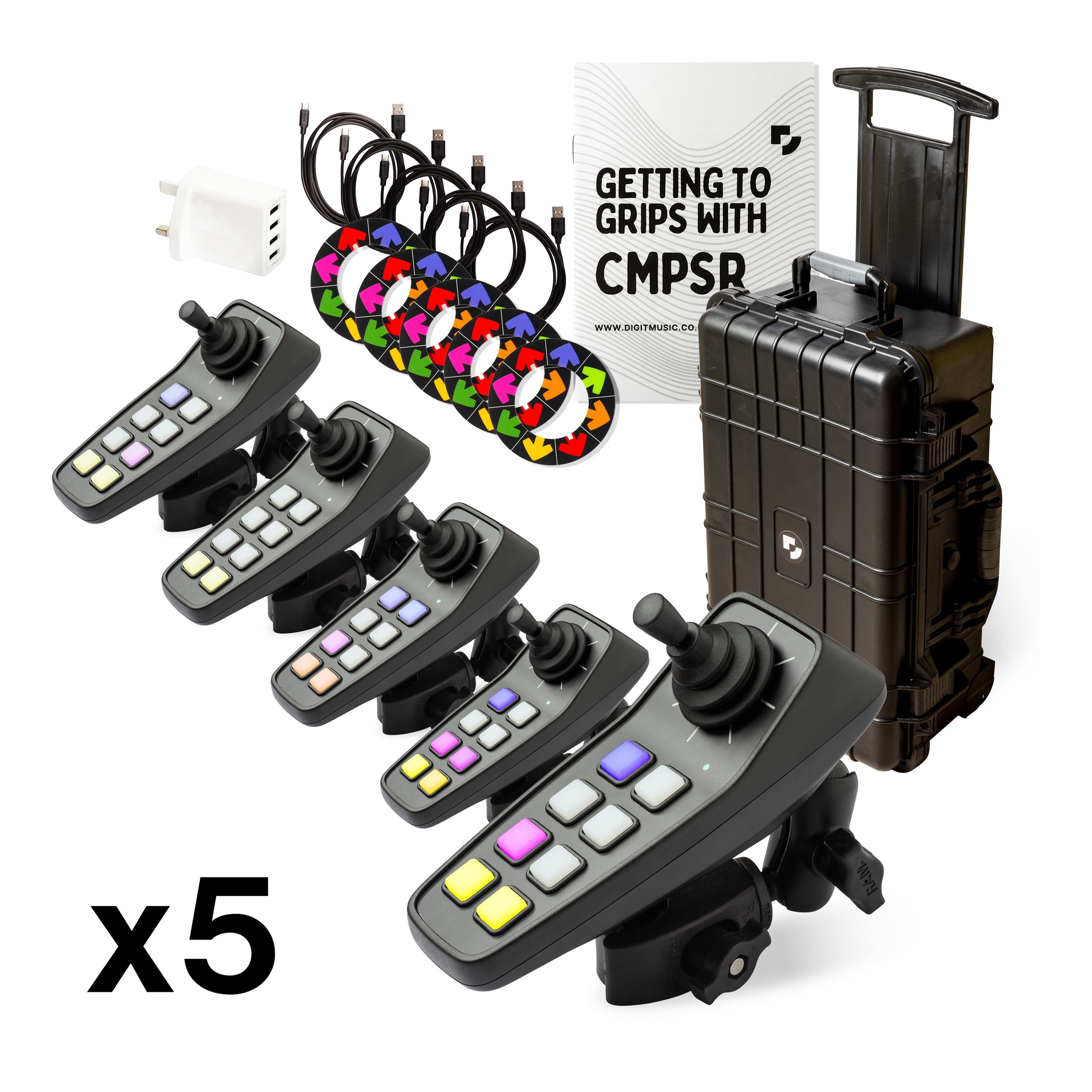 Digit Music CMPSR music controller ensemble pack of 5