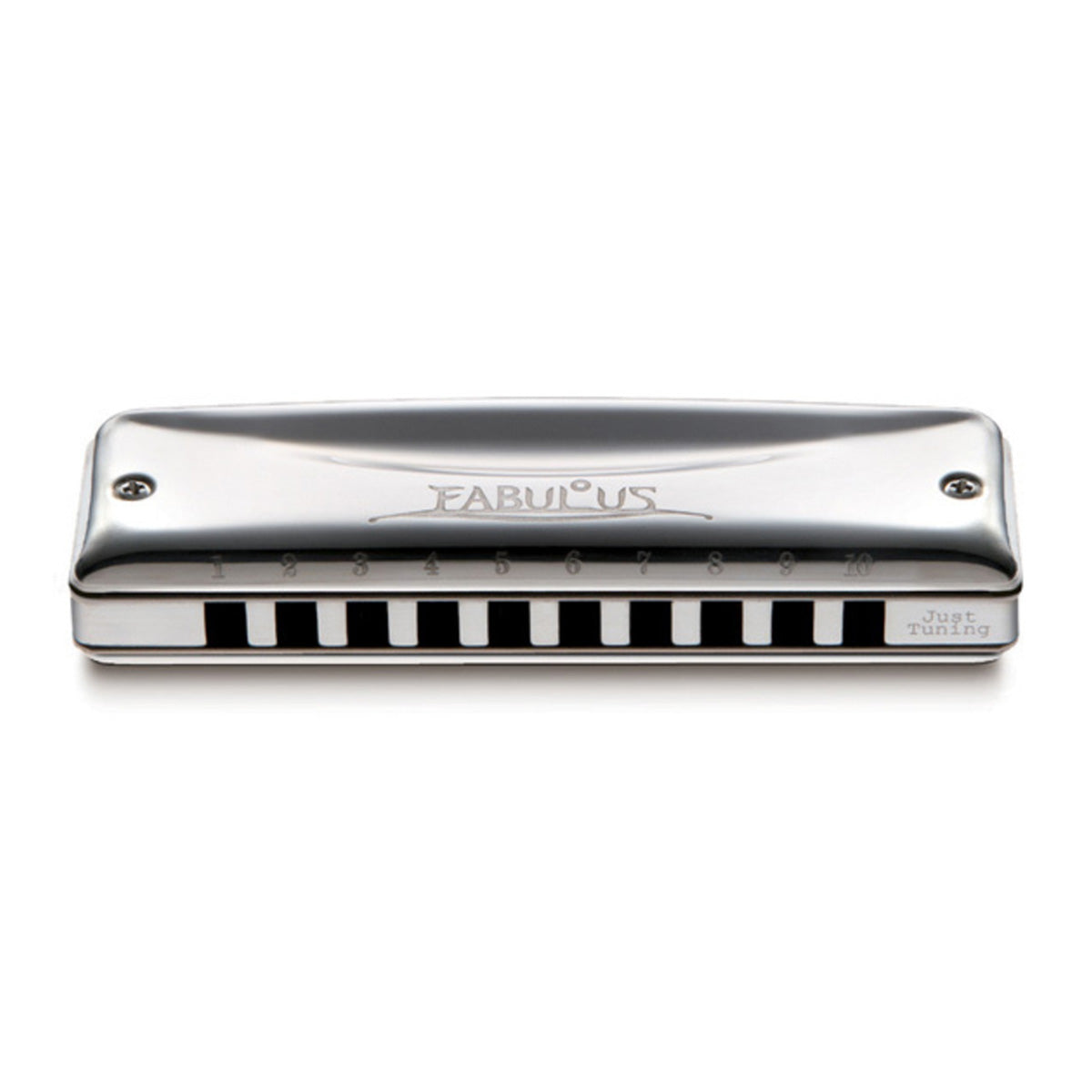 Suzuki Fabulous 10-hole diatonic harmonica in Just tuning – C