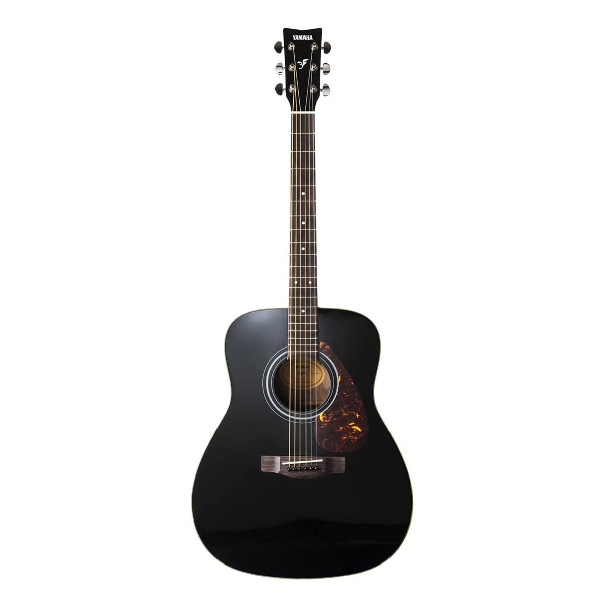 Yamaha F370 4/4 dreadnought acoustic guitar in gloss - Black
