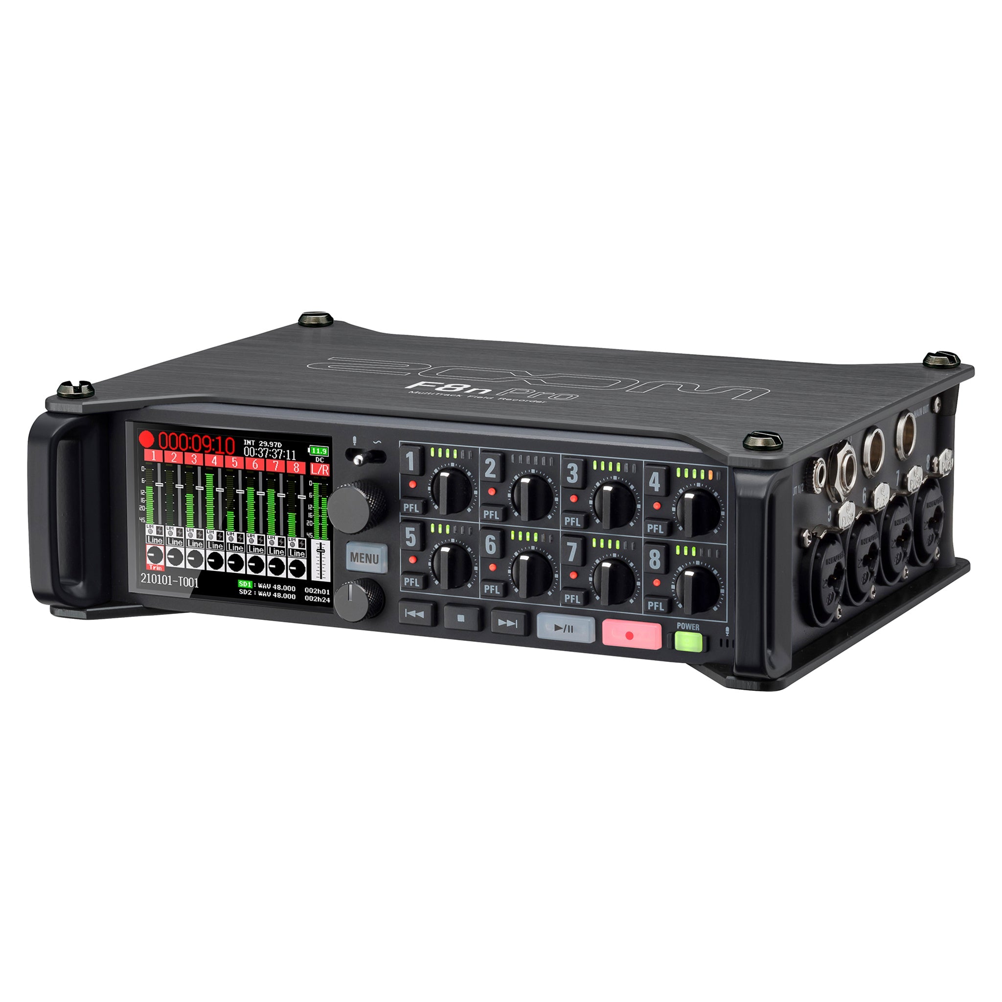 Zoom F8n Pro Multitrack Field Recorder
