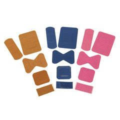 ASSORTED FABRIC STERILE PLASTERS BREATHABLE PACK OF 100