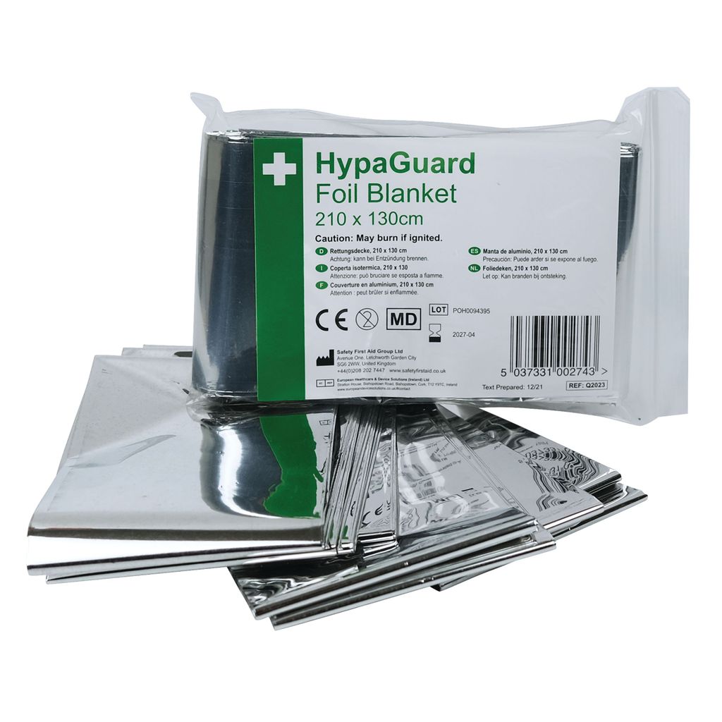 HYPAGUARD FOIL BLANKET PACK OF 6