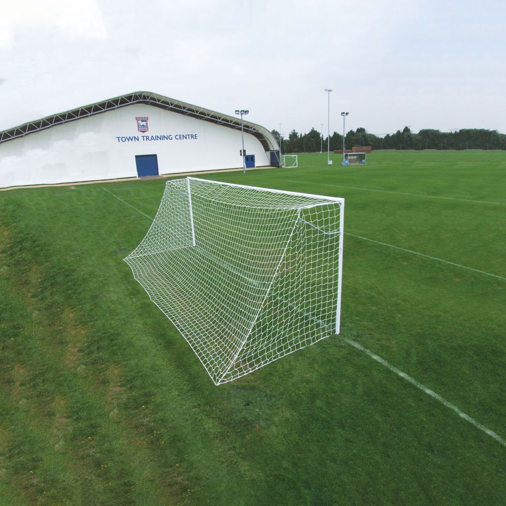 HEAVYWEIGHT FOOTBALL GOAL JUNIOR, 6.4 X 2.13M, PAIR