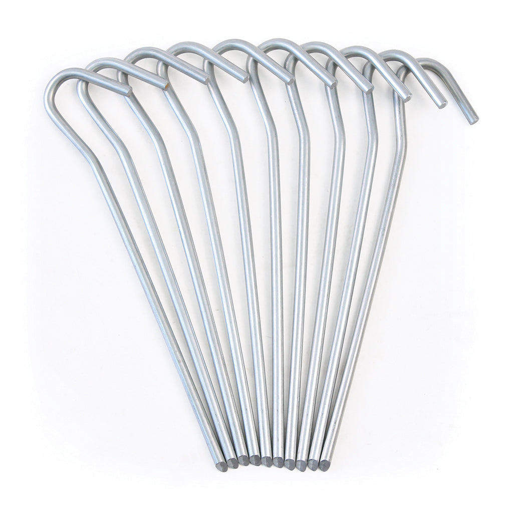 STEEL GOAL NET GROUND PEG 175MM, PACK OF 10