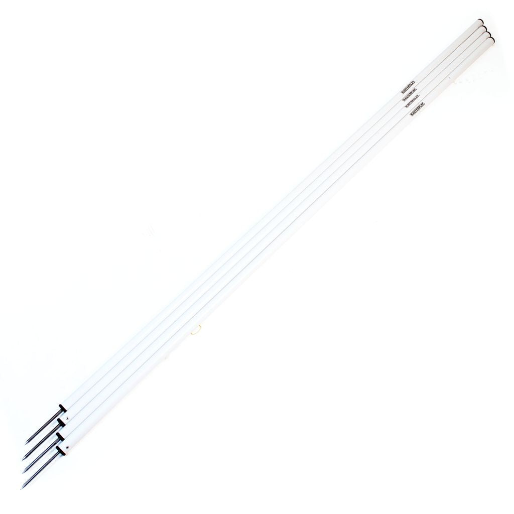 BOUNDARY/CORNER POLE WITH SPIKE 28MM DIA. X 1.8M, SET OF 4