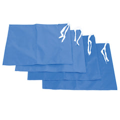 NYLON CORNER FLAG 300 X 290MM, BLUE, SET OF 4