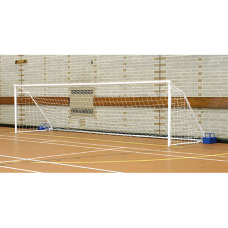 FS1 FOLD-AWAY 5-A-SIDE FOOTBALL GOAL 4.88 X 1.22M, PAIR