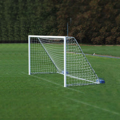 FREESTANDING ALUMINIUM MINI SOCCER GOAL POST 3.66 X 1.83M, FOLDING, PAIR