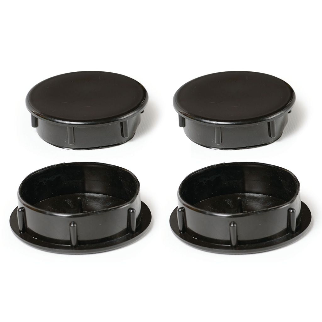 DROP-IN LID FOR ROUND SOCKETS PLASTIC, 76MM, SET OF 4