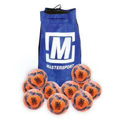 MASTERSPORT FOOTBALL ORANGE, SIZE 3, BAG OF 10