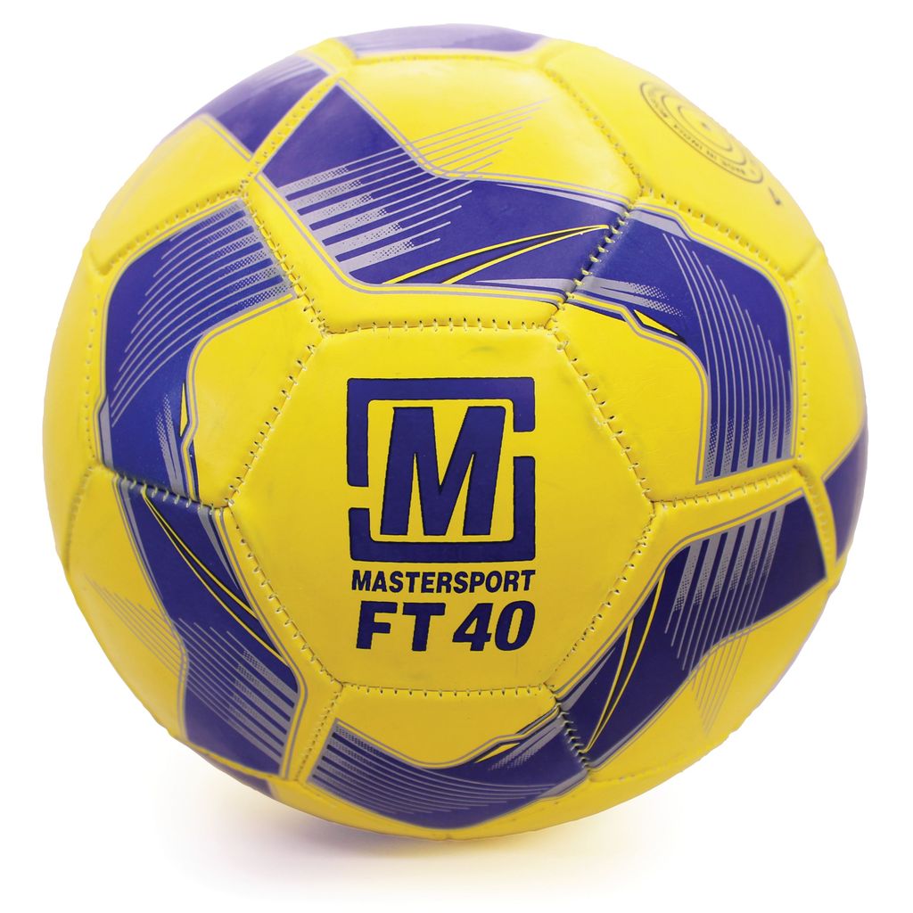 MASTERSPORT FOOTBALL YELLOW, SIZE 4