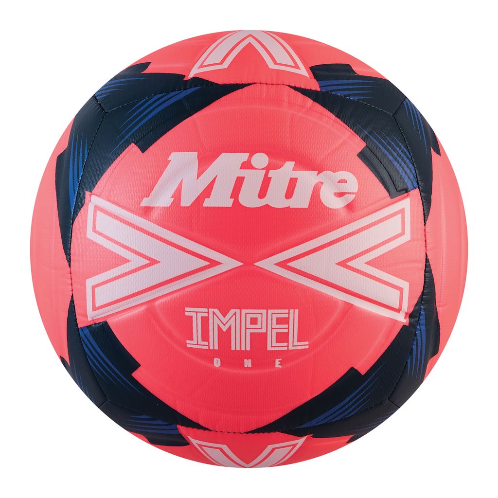 MITRE IMPEL FOOTBALL  PINK, SIZE 4