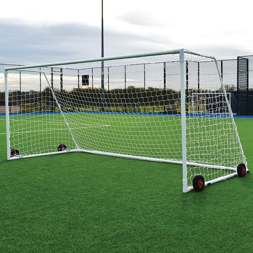 CHAMPION PORTABLE STEEL GOALS 4.80M X 2.10M