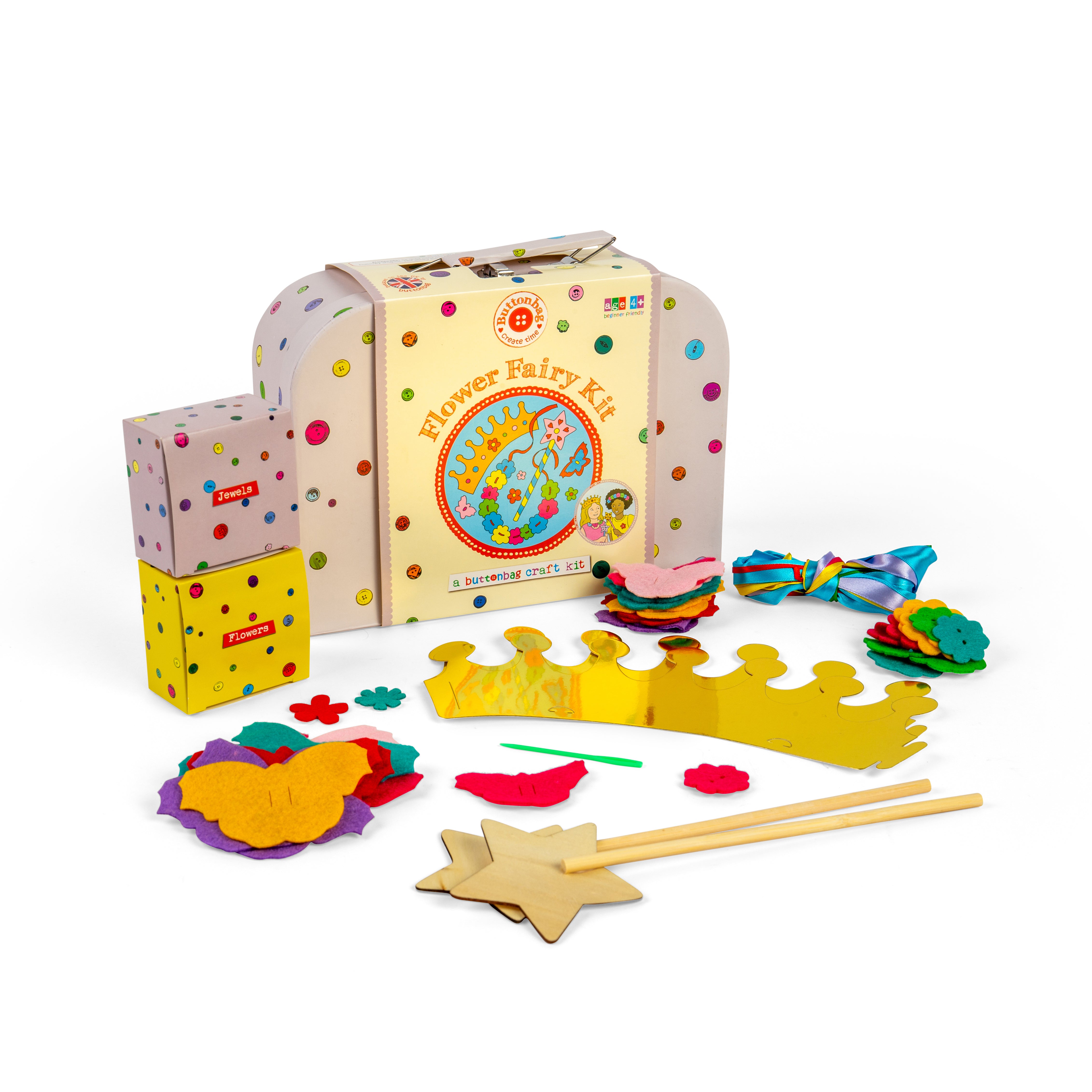Flower Fairy Kit - Buttonbag (4 Years +)