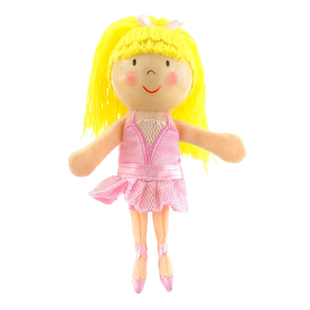 Ballerina Finger Puppet (6) (3 Years +)