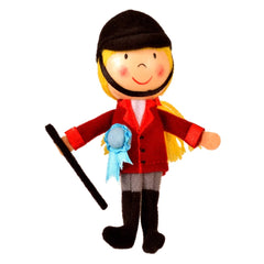 Horse Rider Finger Puppet (6) (3 Years +)