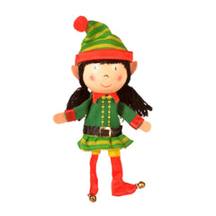 Girl Elf Finger Puppet (6) (3 Years +)