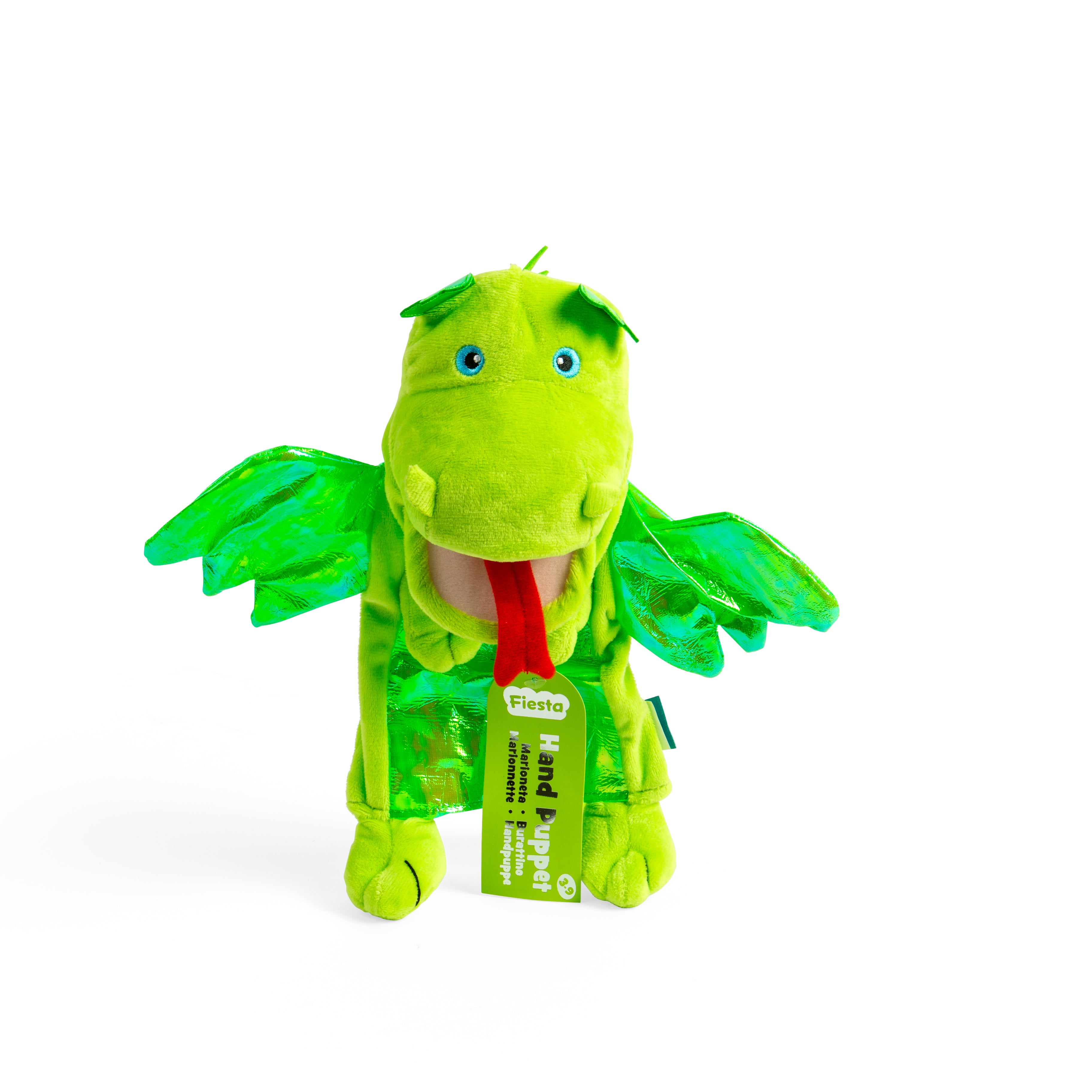 Green Dragon Hand Puppet (18 Months +)