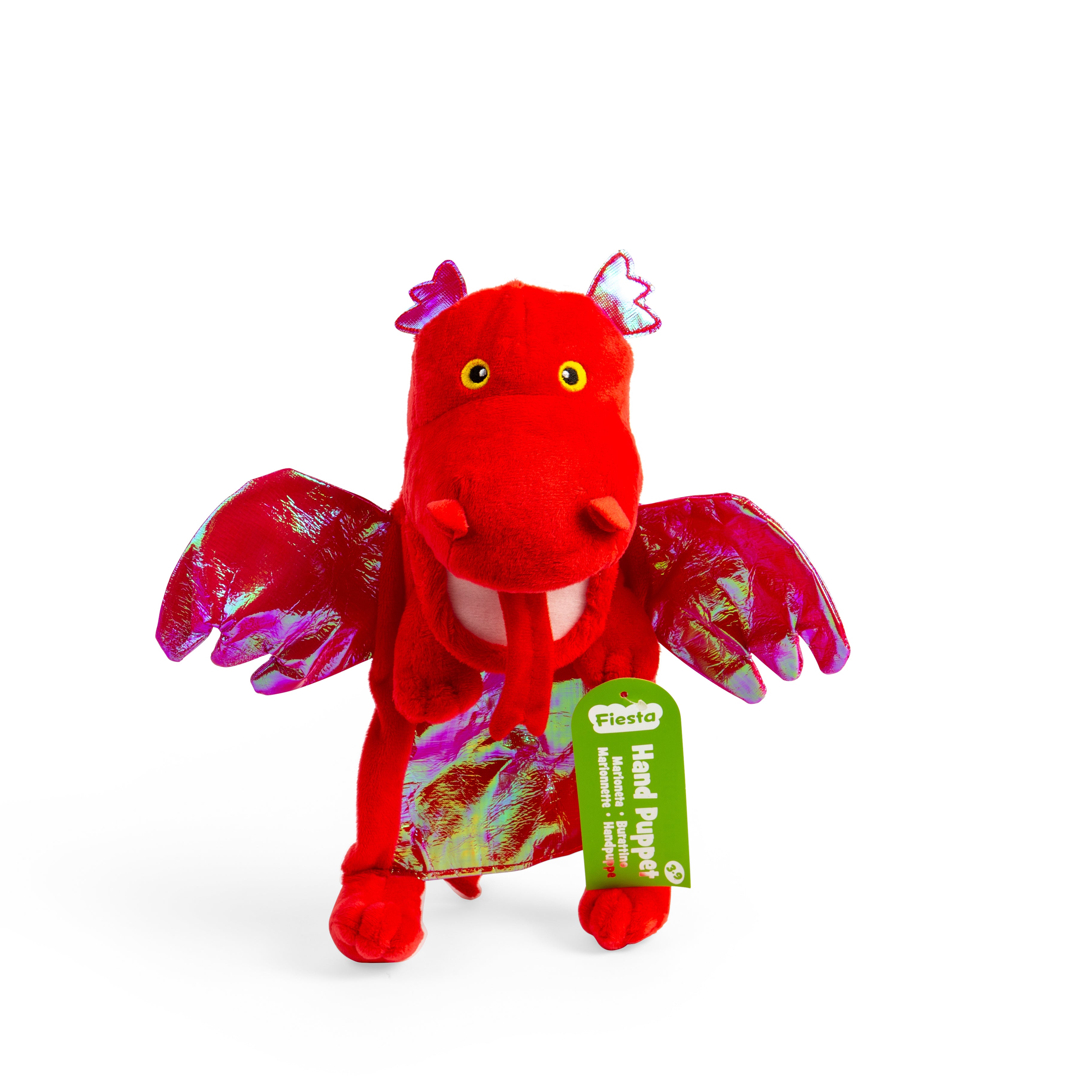 Red Dragon Hand Puppet (18 Months +)