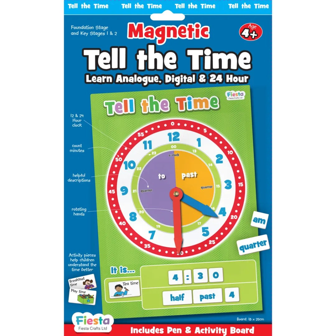 Magnetic Tell The Time (4 Years +)