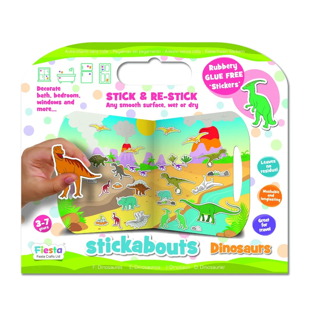 Dinosaurs Stickabouts (3 Years +)