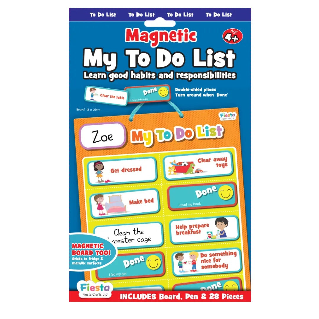Magnetic My To Do List (4 Years +)