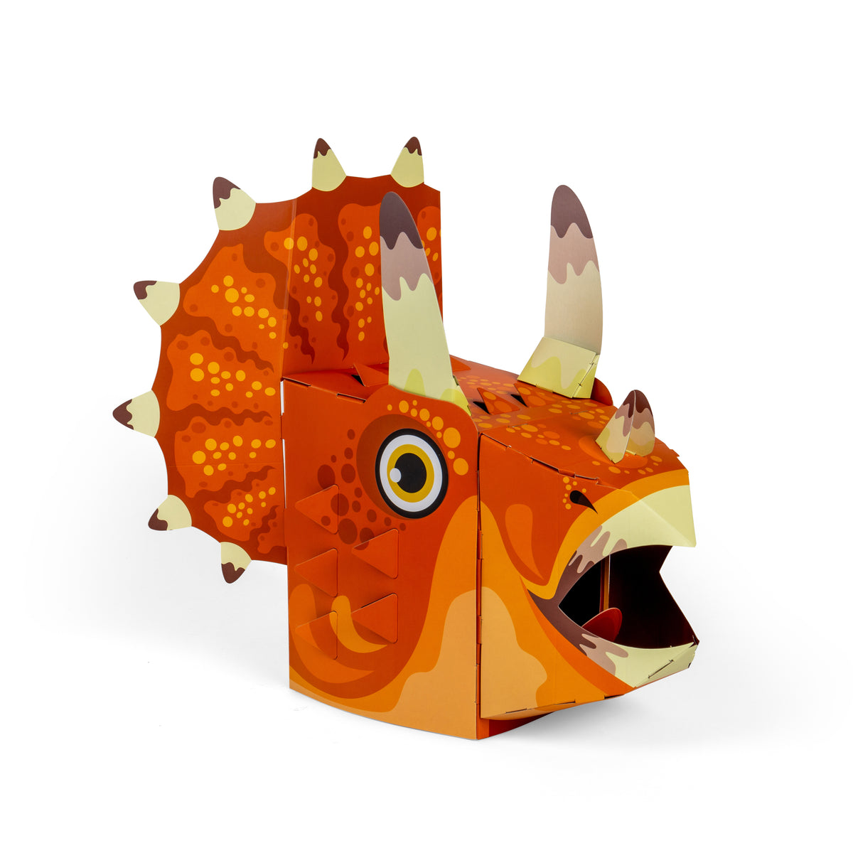 Triceratops 3D Mask Card Craft (5 Years +)