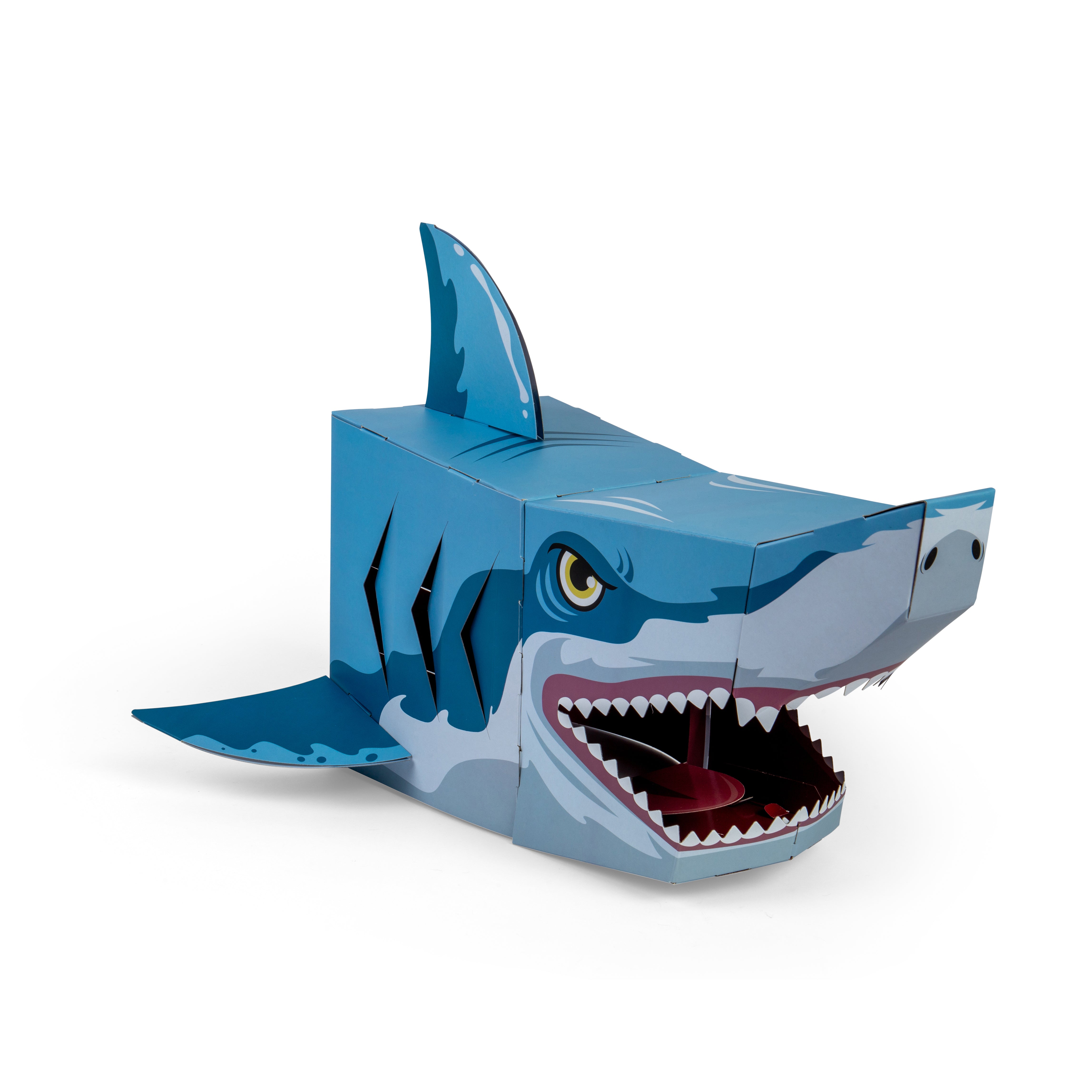 Shark 3D Mask Card Craft (5 Years +)
