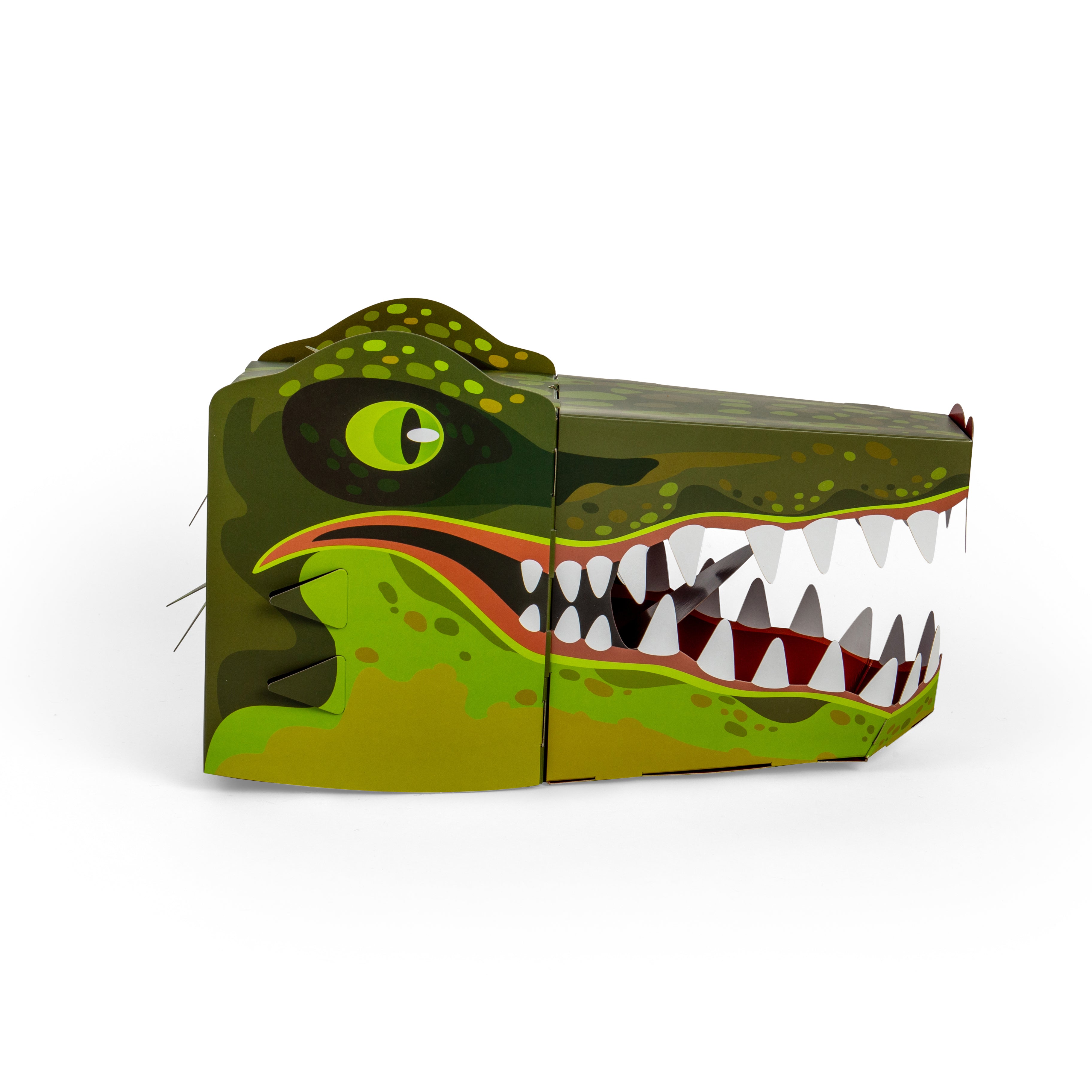 Crocodile 3D Mask Card Craft (5 Years +)