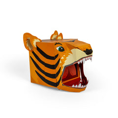 Tiger 3D Mask Card Craft (5 Years +)