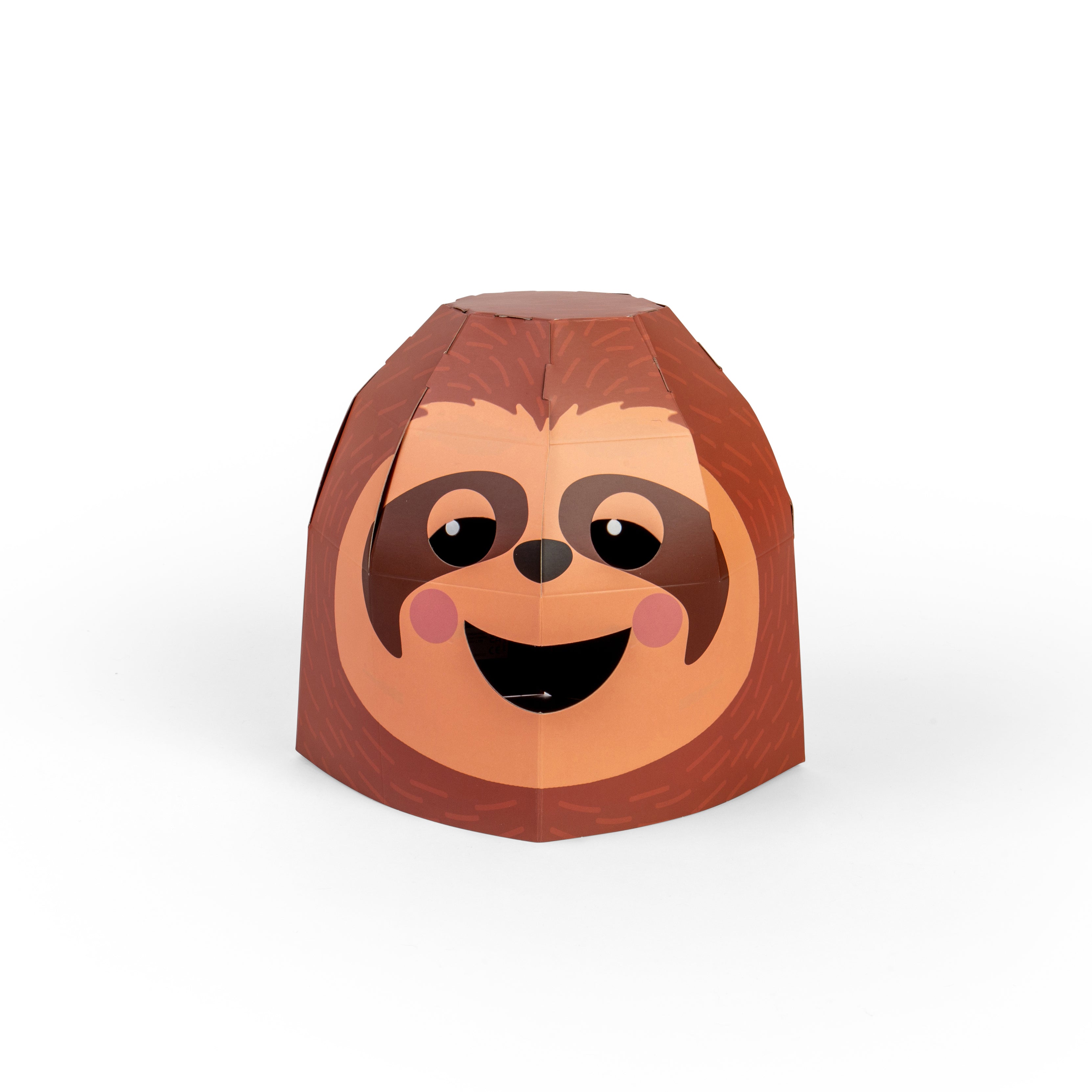 Sloth 3D Mask Card Craft (5 Years +)
