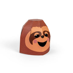 Sloth 3D Mask Card Craft (5 Years +)