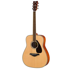Yamaha FG820II 4/4 dreadnought acoustic guitar in gloss - Natural