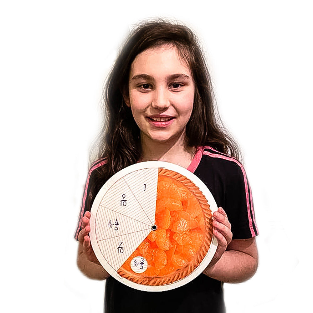 Fractions in Action 3 (Tangerine) , each