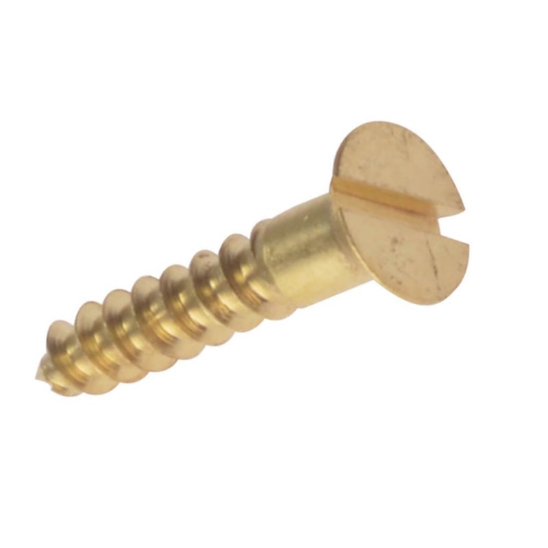 Brass Countersunk Screws - 6 x ¾" - Box of 200